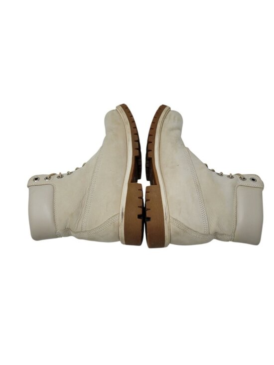 Vintage 90s Timberland Men Tan Leather Waterproof Field Boots Mens Size 7.5 Lug main image 13